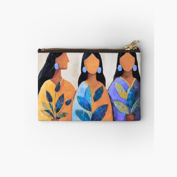 Item preview, ​Three Bedouin Sisters - Arabian Heritage & Authentic Tribal Women Art designed and sold by crystalar95.