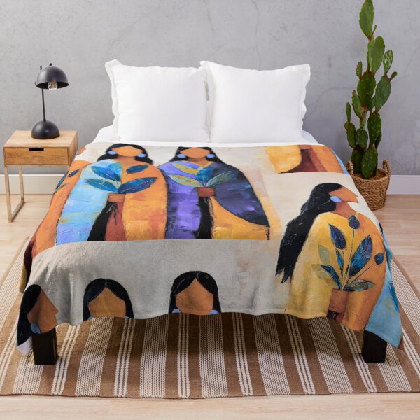 Item preview, ​Three Bedouin Sisters - Arabian Heritage & Authentic Tribal Women Art designed and sold by crystalar95.
