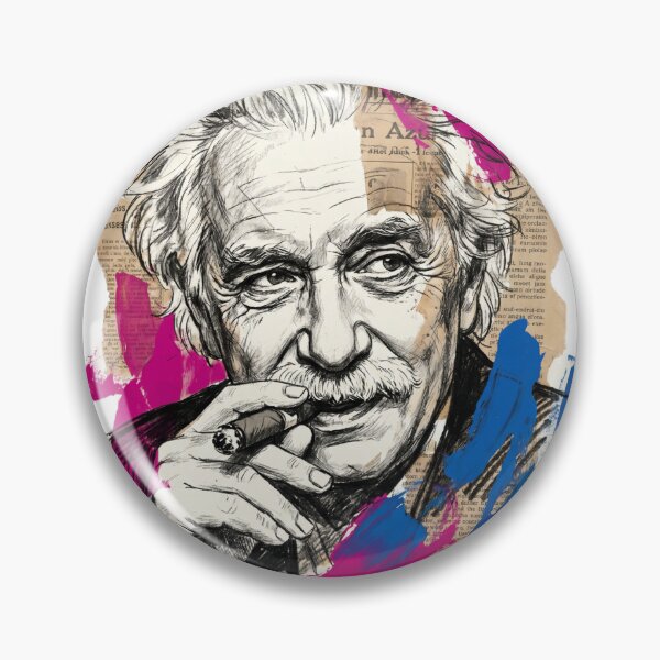 Item preview, Mark Twain Artistic Portrait Modern Collage Style designed and sold by TaruHonu.