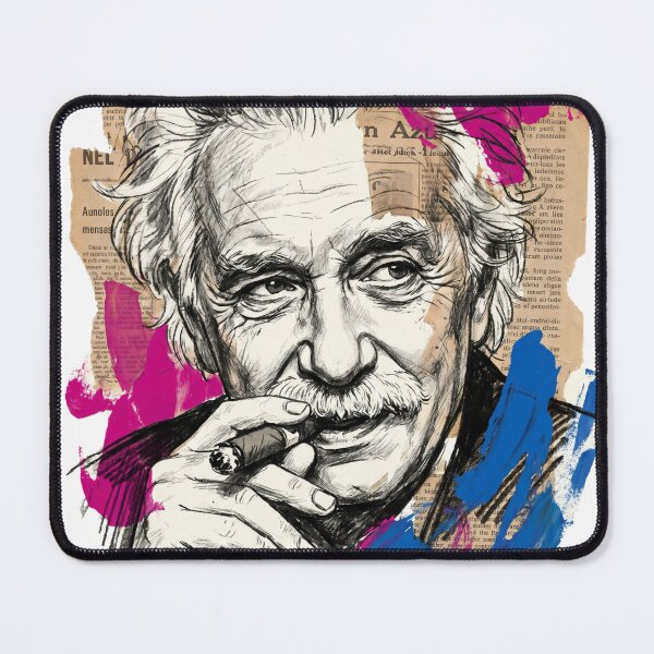 Item preview, Mark Twain Artistic Portrait Modern Collage Style designed and sold by TaruHonu.