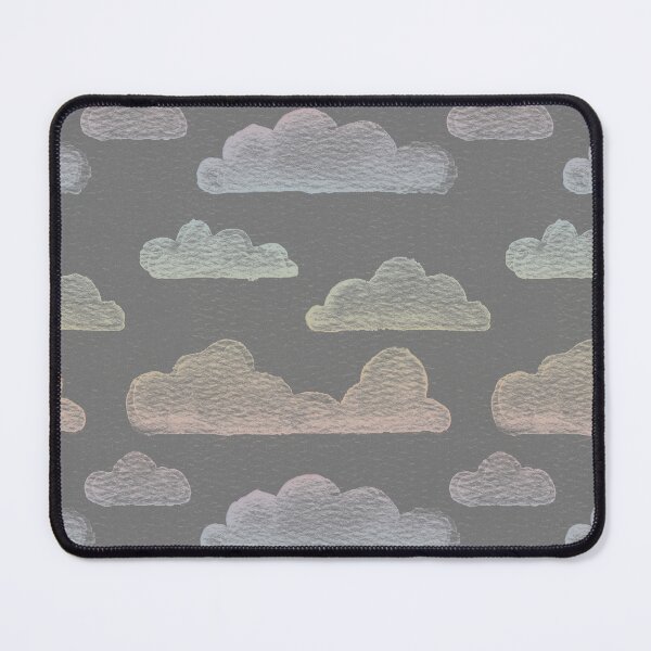 Item preview, Dreamtime Clouds Watercolor Pattern - Slate + Rainbow Sorbet designed and sold by Irene Estelle.