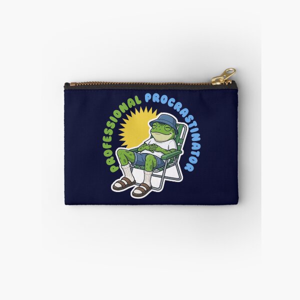 Item preview, Professional Procrastinator Frog Chilling in Sun designed and sold by LinaValearte.