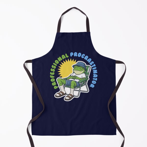 Item preview, Professional Procrastinator Frog Chilling in Sun designed and sold by LinaValearte.