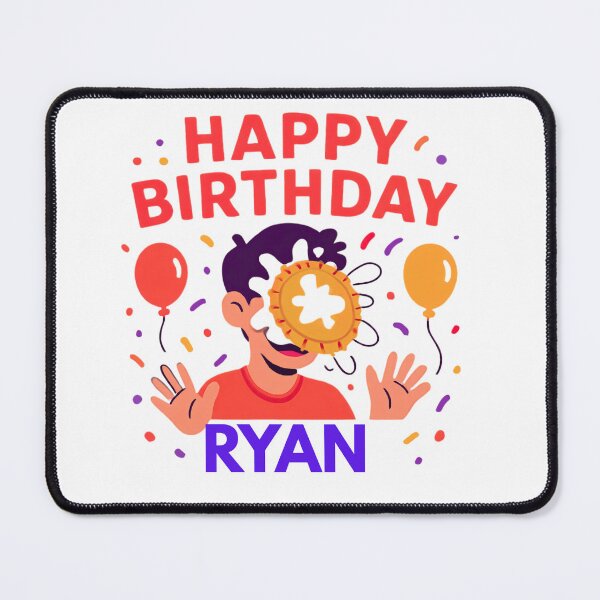 Item preview, Happy Birthday - Funny Pie in Face Illustration designed and sold by BELLZINHO - ARTES.