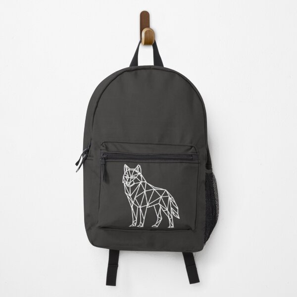 Item preview, Geometric Wolf – Minimalist Polygon Line Art designed and sold by Karszul.