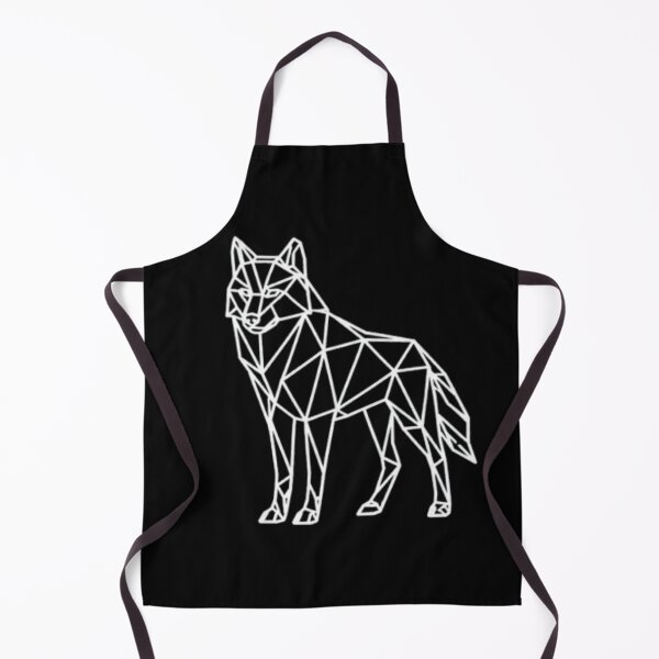 Item preview, Geometric Wolf – Minimalist Polygon Line Art designed and sold by Karszul.