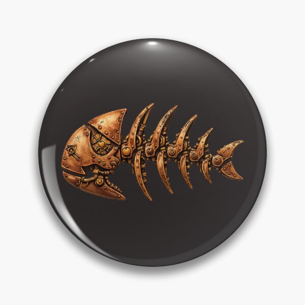 Item preview, FSM pirate fish designed and sold by Art Off the Wood.