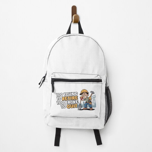 Item preview, Too Young to Retire Too Broke to Quit designed and sold by Naitsebas.