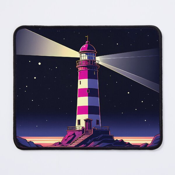 Item preview, Cosmic Lighthouse: Pulsar Star Space Art designed and sold by Krasnovaovaova.