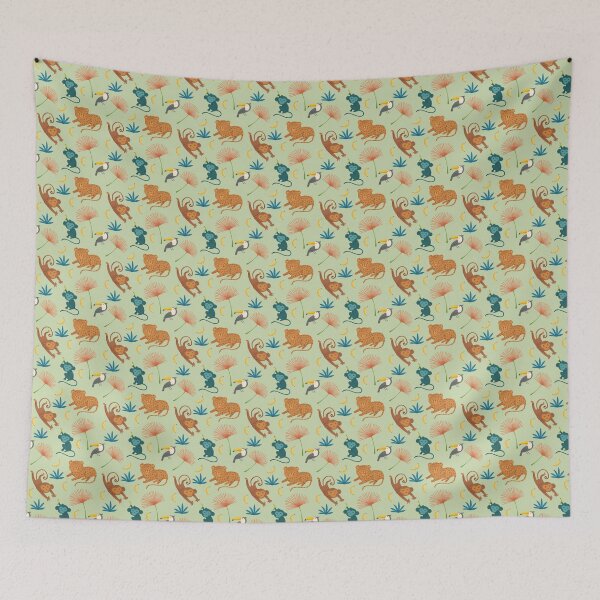 Item preview, Funny Jungle Theme designed and sold by Colorful Things.