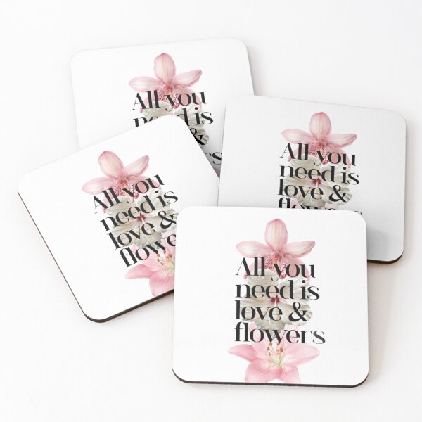 Item preview, all you need is love and flowers designed and sold by elartis.