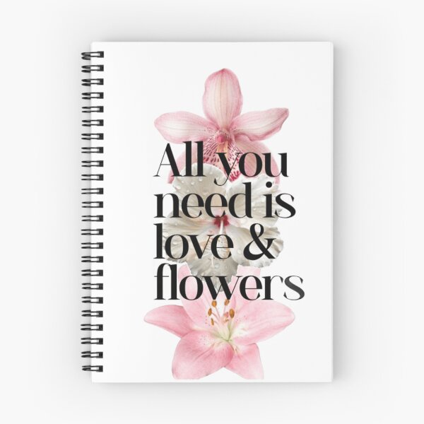 Item preview, all you need is love and flowers designed and sold by elartis.