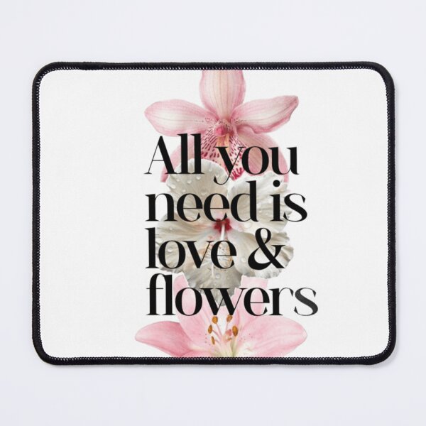 Item preview, all you need is love and flowers designed and sold by elartis.