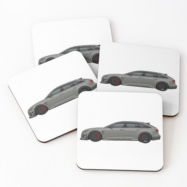 Item preview, Grey Performance Estate Side View Vector Art designed and sold by NikksGarage.
