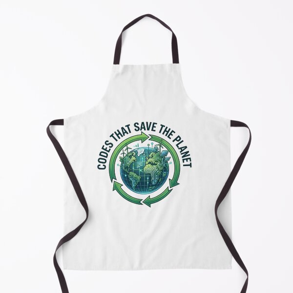 Item preview, Codes That Save The Planet Eco-Friendly Developer Art designed and sold by Emamify.