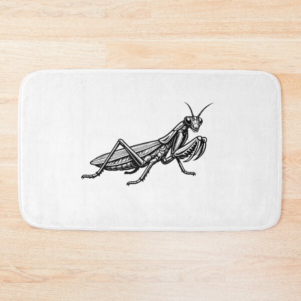 Item preview, Praying Mantis - Bold Line Realistic Minimalistic Illustration designed and sold by Minimalisticaly.