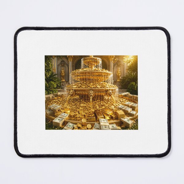 Item preview, Golden Fountain of Prosperity designed and sold by thomashummelgen.