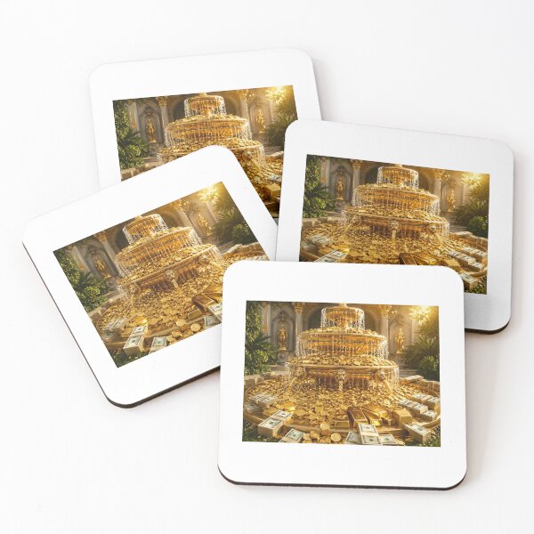 Item preview, Golden Fountain of Prosperity designed and sold by thomashummelgen.