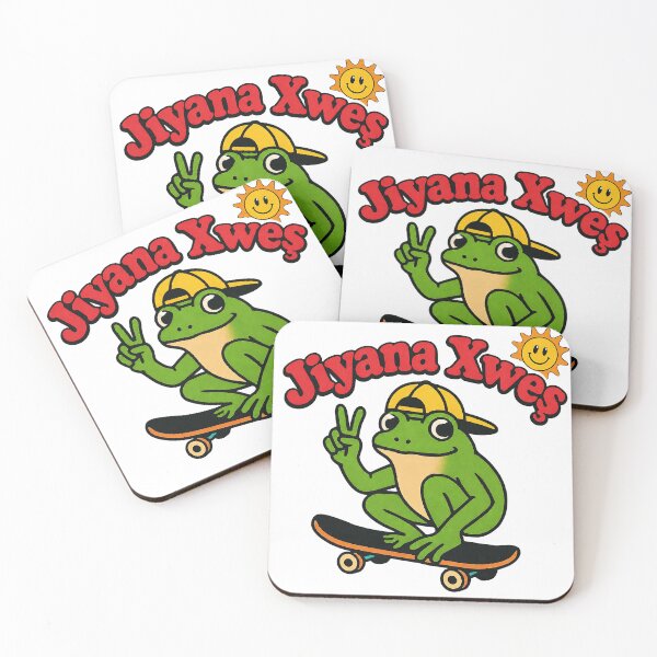 Item preview, Jiyana Xweş - Good Life Frog T-Shir designed and sold by SikanX.