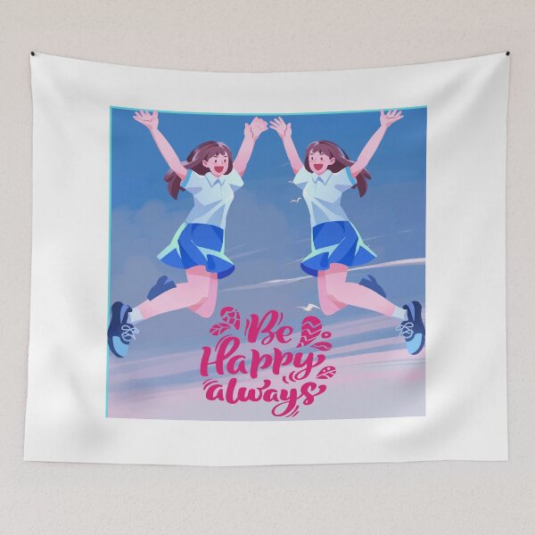 Item preview, Happy always  designed and sold by SURYAsticker.