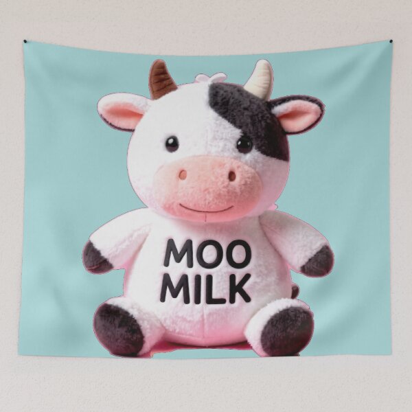Item preview, Moo Milk Cute Cow – Funny Farm Animal designed and sold by AnimalAirtistry.