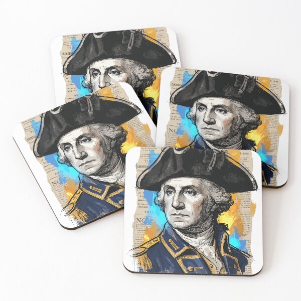 Item preview, George Washington Modern Portrait First American President designed and sold by Honu2025.