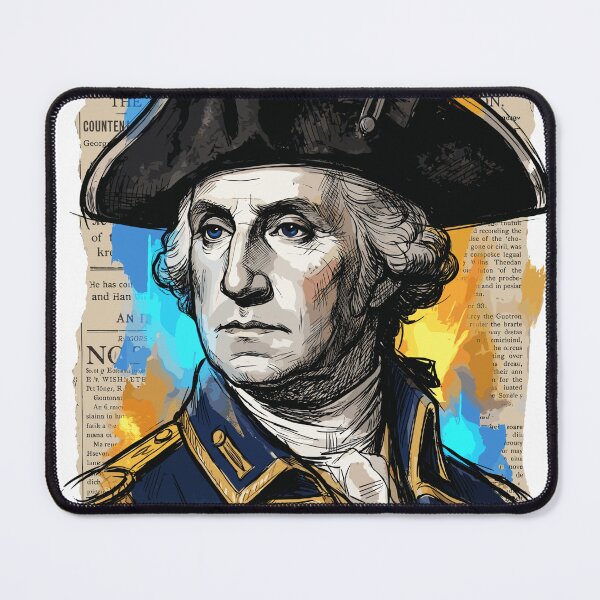 Item preview, George Washington Modern Portrait First American President designed and sold by Honu2025.