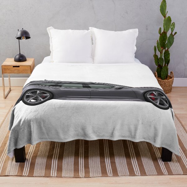 Item preview, Dark Grey Performance Estate Side View Vector Art designed and sold by NikksGarage.