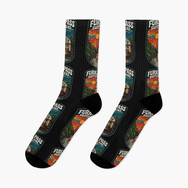 Item preview, Furka Pass Belvedere Hotel Switzerland Trippy Travel designed and sold by TomFrontierArt.