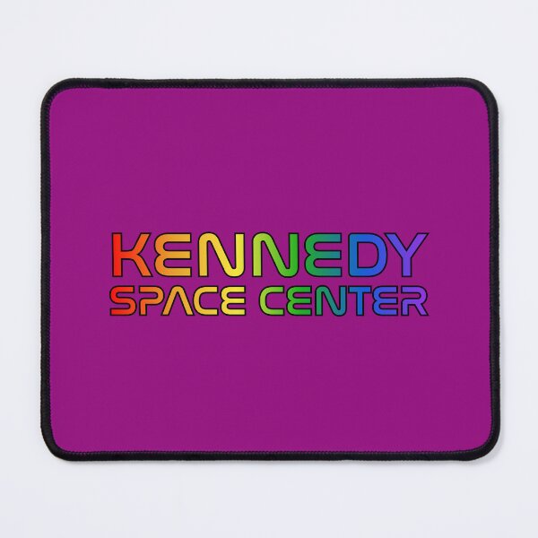 Item preview, Kennedy Space Center - Rainbow Edition (NASA Worm Font) designed and sold by YonderAndBeyond.