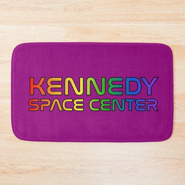Item preview, Kennedy Space Center - Rainbow Edition (NASA Worm Font) designed and sold by YonderAndBeyond.