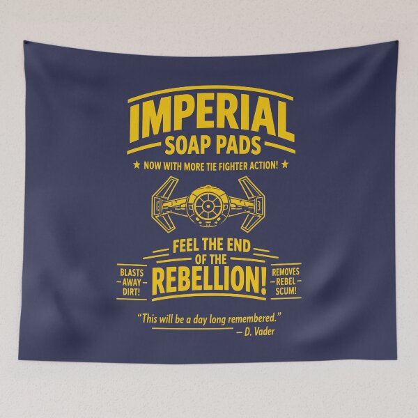 Item preview, Imperial Soap Pads – Feel the End of the Rebellion! (Sci-Fi Parody Design) designed and sold by VoglR.