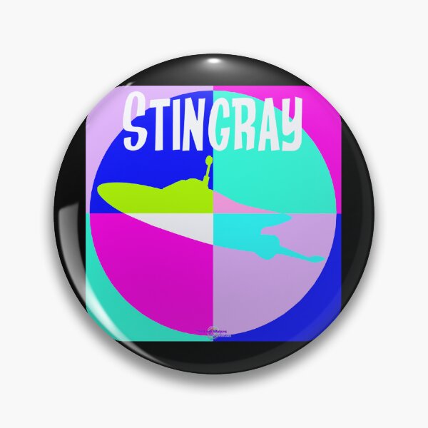 Item preview, Stingray circle pop designed and sold by Lost Waters of Enceladus.
