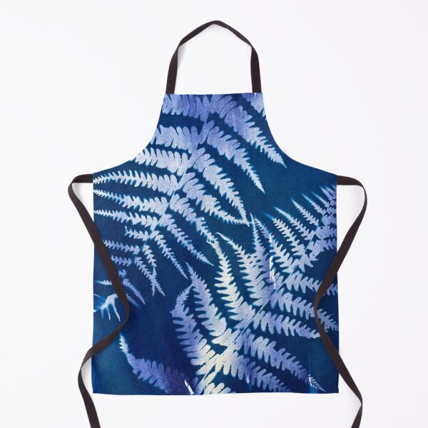 Item preview, Double Fern Cyanotype designed and sold by LornaAshworth.