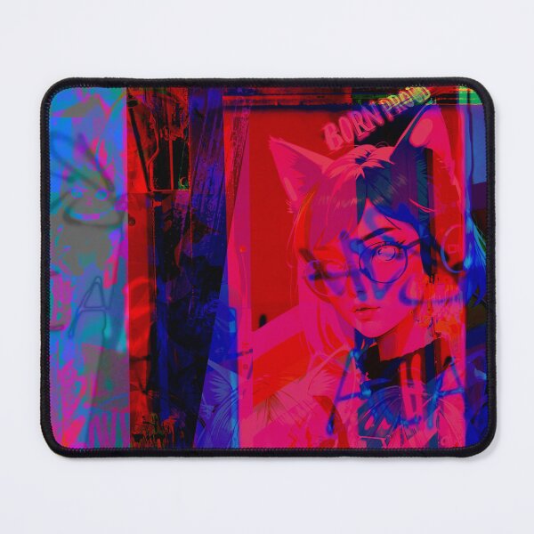 Item preview, Born Proud – Glitch Anime Pride Art designed and sold by Deathcocoshots.