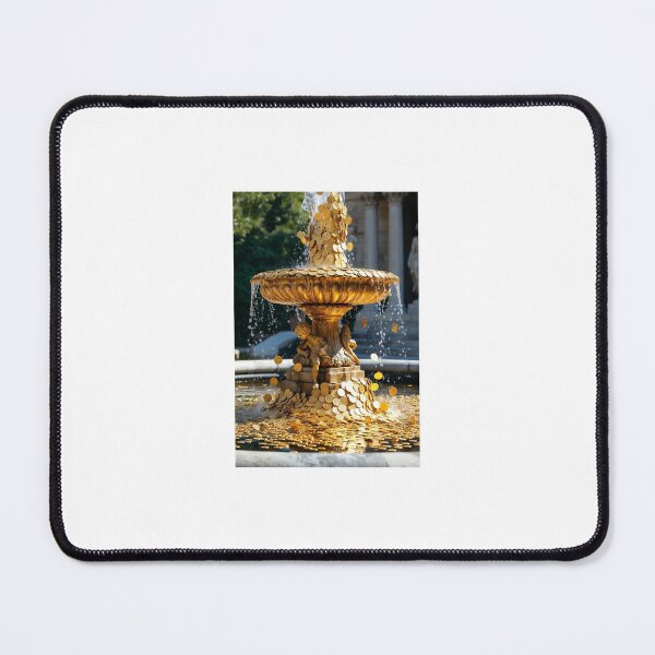 Item preview, Golden Fountain of Prosperity designed and sold by thomashummelgen.