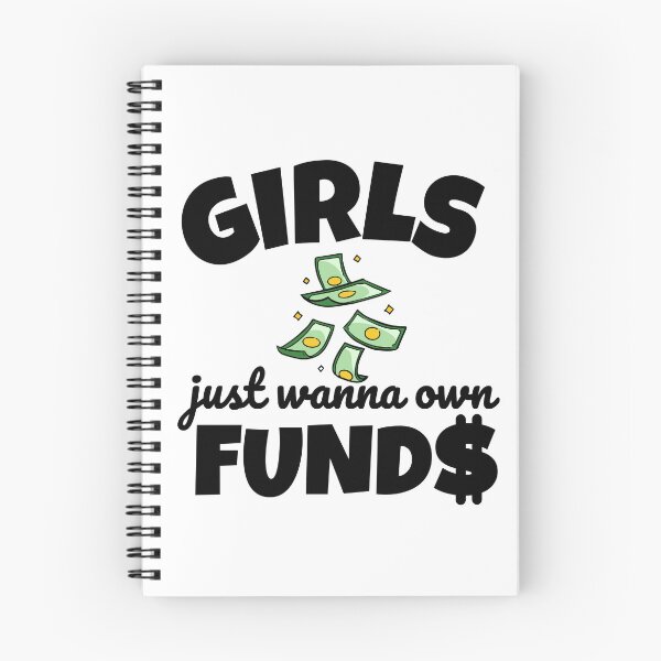 Item preview, Girls Just Wanna Own Funds Funny Money Quote Women designed and sold by DesignsVault.