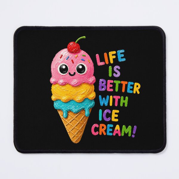 Item preview, Cute Ice Cream Life Is Better Aesthetic designed and sold by Liv Solara.
