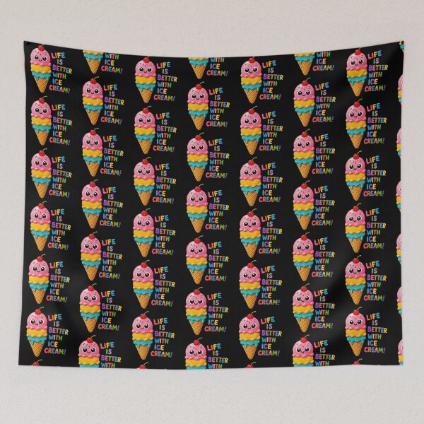 Item preview, Cute Ice Cream Life Is Better Aesthetic designed and sold by Liv Solara.
