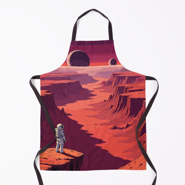 Item preview, Mars Exploration: Astronaut Over the Red Canyon designed and sold by Krasnovaovaova.
