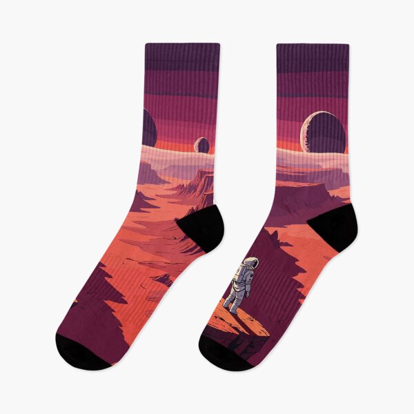 Item preview, Mars Exploration: Astronaut Over the Red Canyon designed and sold by Krasnovaovaova.