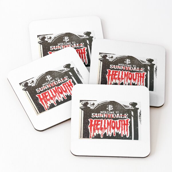 Item preview, Welcome to the Hellmouth Buffy Lino Print 2 designed and sold by ollieboioz.
