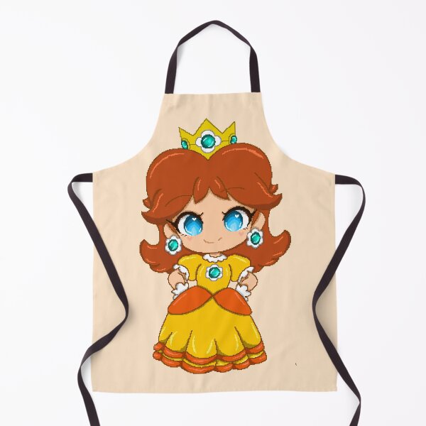 Item preview, Princess Daisy chibi pixel-art designed and sold by MiloBoo.