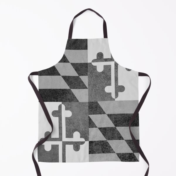 Item preview, Black Transparent Background Maryland Flag, Vertical designed and sold by merlinmerchshop.
