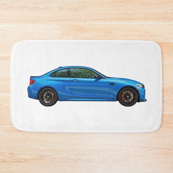Item preview, Blue Sports Coupe Side View Vector Art designed and sold by NikksGarage.