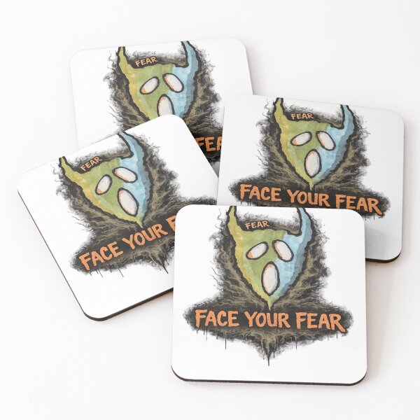 Item preview, FACE YOUR FEAR designed and sold by FEEL GOOD CLUB DESIGNS.