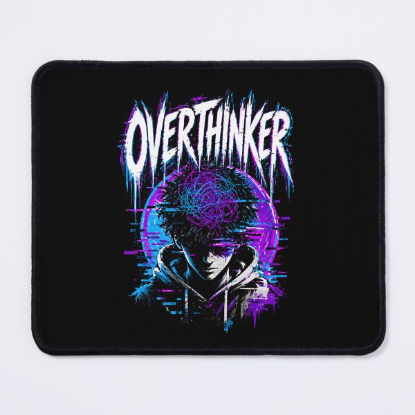 Item preview, Overthinker Glitch Cyberpunk Aesthetic. designed and sold by Mr Lee.