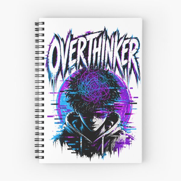 Item preview, Overthinker Glitch Cyberpunk Aesthetic. designed and sold by Mr Lee.
