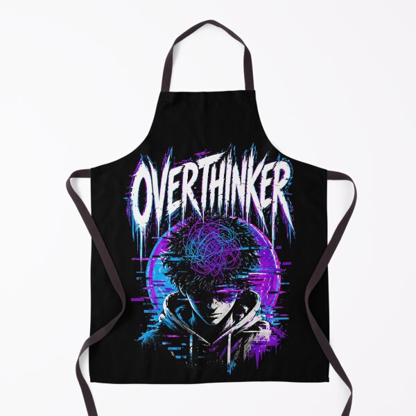 Item preview, Overthinker Glitch Cyberpunk Aesthetic. designed and sold by Mr Lee.