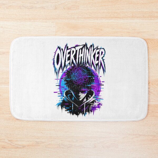 Item preview, Overthinker Glitch Cyberpunk Aesthetic. designed and sold by Mr Lee.